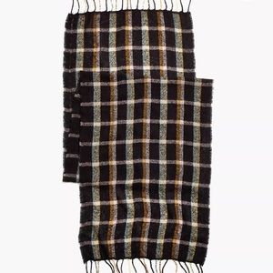 Madewell Gauzy Plaid Scarf